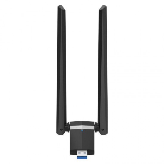 1200Mbps 2.4G/5.8GHz Wireless USB Dual 5 dbi Antennas Networking Adapter Card Wifi Network Card