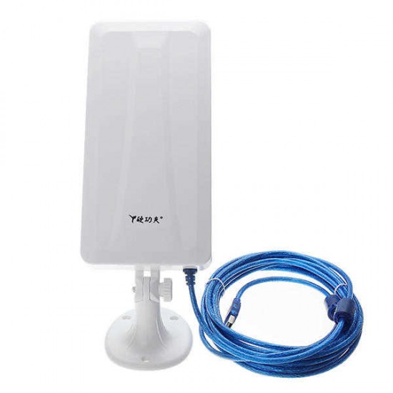 150Mbps 2.4Ghz USB WiFi Antenna Signal Extender Networking Adapter Card Outdoor Indoor for PC