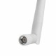 2.4GHz White/Black Inner Hole / Inner Needle Wireless WIFI Antenna SMA Antenna 2.4G Folding Glue Stick 3dBi for AP Router