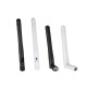 2.4GHz White/Black Inner Hole / Inner Needle Wireless WIFI Antenna SMA Antenna 2.4G Folding Glue Stick 3dBi for AP Router 2.4GHz White/Black Inner Hole / Inner Needle Wireless WIFI Antenna SMA Antenna 2.4G Folding Glue Stick 3dBi for AP Router