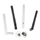 2.4GHz White/Black Inner Hole / Inner Needle Wireless WIFI Antenna SMA Antenna 2.4G Folding Glue Stick 3dBi for AP Router 2.4GHz White/Black Inner Hole / Inner Needle Wireless WIFI Antenna SMA Antenna 2.4G Folding Glue Stick 3dBi for AP Router