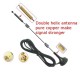 2.4GHz/5GHz/5.8GHz WiFi Dual Frequency 12dBi High Gain 1.5m Mini Sucker FPV Car Antenna