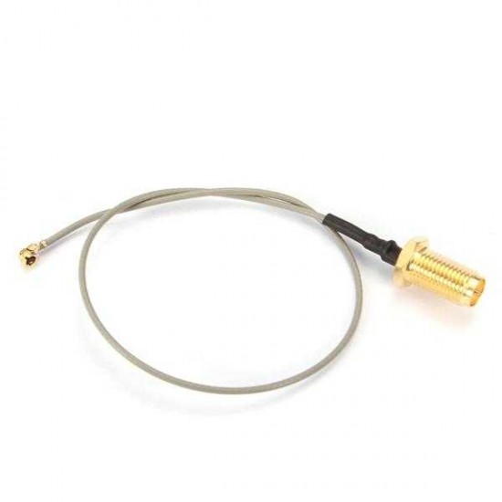 5pcs 2.4GHz 6dBi 50ohm Wireless Wifi Omni Copper Dipole Antenna SMA To IPEX For Monitoring Router 195mm
