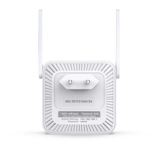 DG-R611 300Mbps 2.4GHz WiFi Range Extender EU/US/UK Wall Plug Repeater Wireless Signal Booster Dual Antenna with Ethernet Port DG-R611 300Mbps 2.4GHz WiFi Range Extender EU/US/UK Wall Plug Repeater Wireless Signal Booster Dual Antenna with Ethernet Port