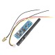 DMX512 DC 5V 2.4G 2 In 1 Wireless Receiver & Transmitter PCB Module Board LED Stage Light With Antenna 126 Channels 7 Groups DMX512 DC 5V 2.4G 2 In 1 Wireless Receiver & Transmitter PCB Module Board LED Stage Light With Antenna 126 Channels 7 Groups