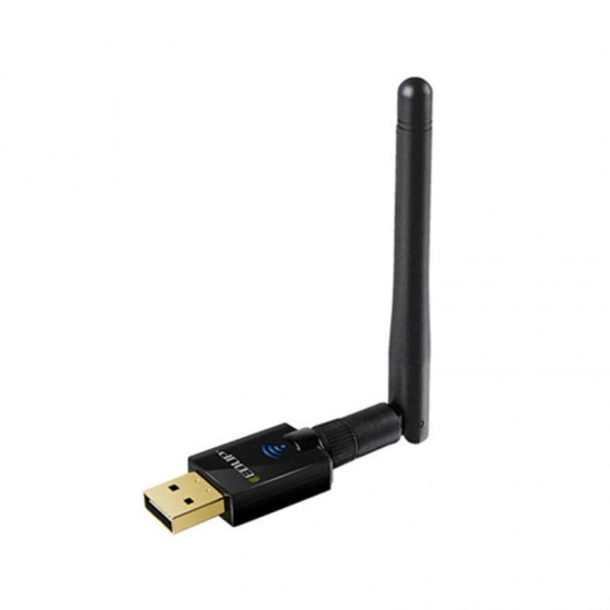 EP-DB1607 Dual Band 2.4G/5.8GHz 600Mbps 2dbi Antenna USB Wireless Network Card Wifi Receiver EP-DB1607 Dual Band 2.4G/5.8GHz 600Mbps 2dbi Antenna USB Wireless Network Card Wifi Receiver