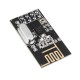 NRF24L01+ 2.4GHz Antenna Wireless Transceiver Module For MCU Transmission Distance 100M for Arduino - products that work with official Arduino boards NRF24L01+ 2.4GHz Antenna Wireless Transceiver Module For MCU Transmission Distance 100M for Arduino - products that work with official Arduino boards