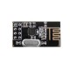NRF24L01+ 2.4GHz Antenna Wireless Transceiver Module For MCU Transmission Distance 100M for Arduino - products that work with official Arduino boards NRF24L01+ 2.4GHz Antenna Wireless Transceiver Module For MCU Transmission Distance 100M for Arduino - products that work with official Arduino boards