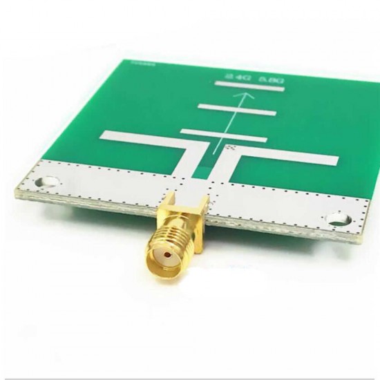 2.4Ghz/5.8Ghz 6-7dB 20W 50Ω SMA Female WIFI Dual Frequency FPV Antenna for VTX Transmitter