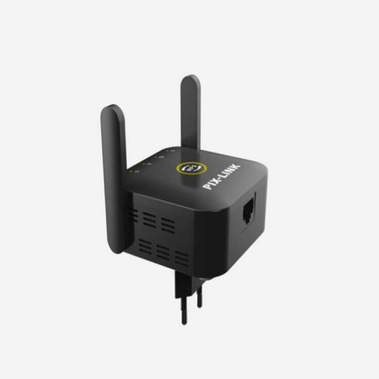 WR22 300M WiFi Repeater Wireless WiFi Extender WiFi Signal Expand 2 Antennas 2.4GHz with Ethernet Port WPS