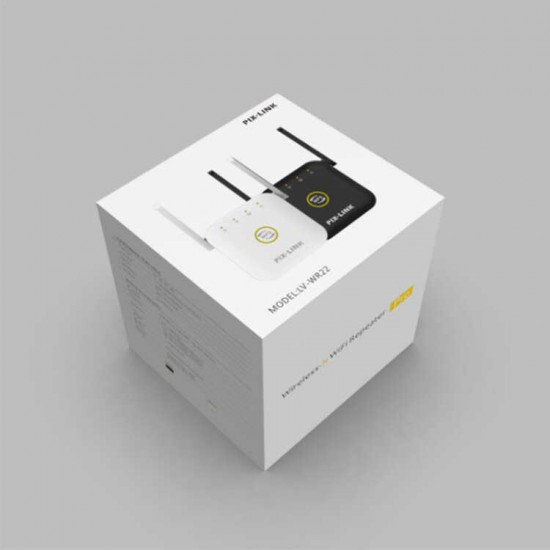 WR22 300M WiFi Repeater Wireless WiFi Extender WiFi Signal Expand 2 Antennas 2.4GHz with Ethernet Port WPS WR22 300M WiFi Repeater Wireless WiFi Extender WiFi Signal Expand 2 Antennas 2.4GHz with Ethernet Port WPS