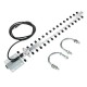 RP-SMA 2.4GHz 25dBi Directional Outdoor WiFi Antenna Wireless Yagi Antenna with Cable for Extending WiFi Coverage RP-SMA 2.4GHz 25dBi Directional Outdoor WiFi Antenna Wireless Yagi Antenna with Cable for Extending WiFi Coverage