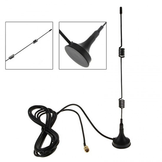 RP-SMA 2.4GHz 7 DBI Wifi 5 X Range Booster Antenna Extender + Base RP-SMA 2.4GHz 7 DBI Wifi 5 X Range Booster Antenna Extender + Base