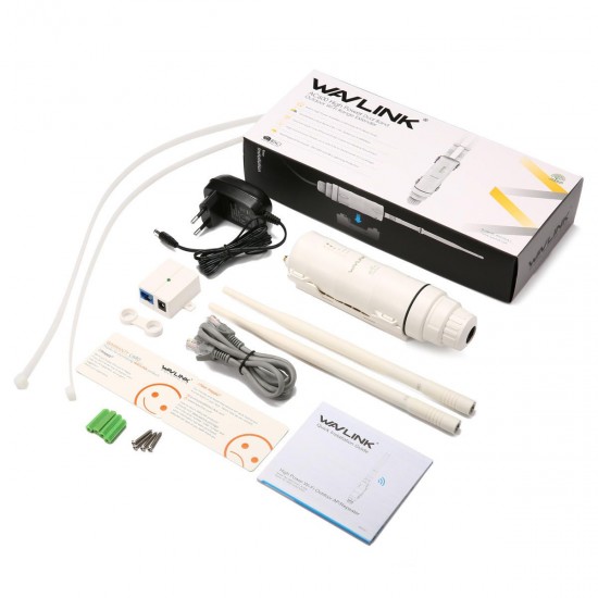 AC600 2.4G/5G High Power Outdoor Waterproof WIFI Router/AP Repeater 2 Antennas AC600 2.4G/5G High Power Outdoor Waterproof WIFI Router/AP Repeater 2 Antennas
