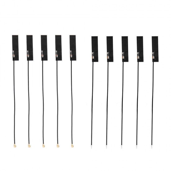 5Pcs IPEX /Welding WCDMA CDMA TD 3G GSM GPRS FPC Antenna Aerial 2dBi Built-in Antenna