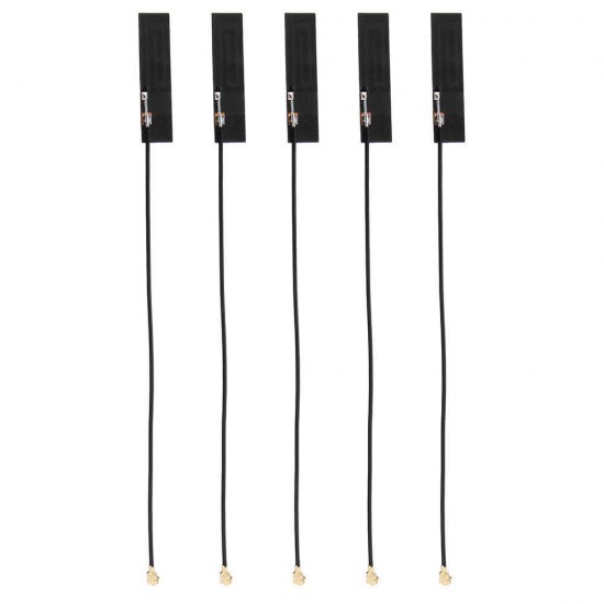 5Pcs IPEX /Welding WCDMA CDMA TD 3G GSM GPRS FPC Antenna Aerial 2dBi Built-in Antenna