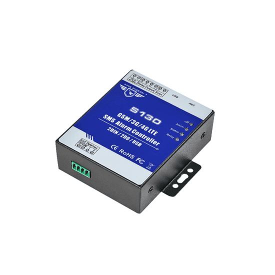 S130 2G 3G GSM Alarm Temperature Monitoring Anti-theft RTU SMS Control Remote Switch Controller S130 2G 3G GSM Alarm Temperature Monitoring Anti-theft RTU SMS Control Remote Switch Controller