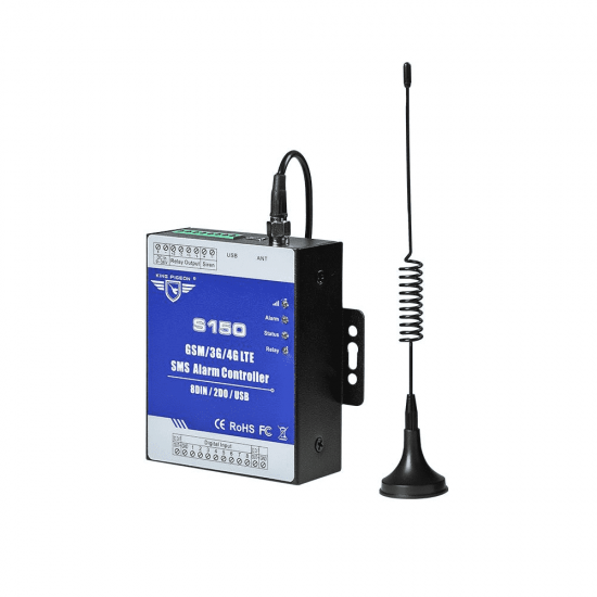 S150 GSM 2G 3G Cellular RTU SMS Alarm Controller Industrial IOT Monitoring System