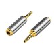 1 Piece 3.5 mm to 2.5 mm Audio Adapter 2.5mm Male to 3.5mm Female Plug Connector for Aux Speaker Cable Headphone 1 Piece 3.5 mm to 2.5 mm Audio Adapter 2.5mm Male to 3.5mm Female Plug Connector for Aux Speaker Cable Headphone