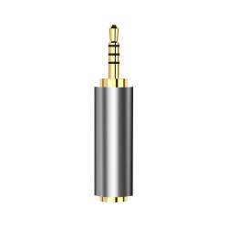 1 Piece 3.5 mm to 2.5 mm Audio Adapter 2.5mm Male to 3.5mm Female Plug Connector for Aux Speaker Cable Headphone
