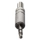 3.5mm 3 Pole Male Repair Tools Headphones Audio Jack Plug Connector Silver 3.5mm 3 Pole Male Repair Tools Headphones Audio Jack Plug Connector Silver
