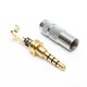 3.5mm 4 Pole Stereo Male Jack Plug Audio Solder Connector
