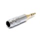 3.5mm Stereo 3 Pole Headphone Audio Male Plug Solders Connector