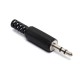 3.5mm Stereo Male Plug Jack Audio Adapter Connector