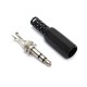 3.5mm Stereo Male Plug Jack Audio Adapter Connector