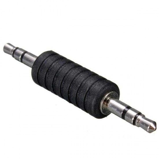 3.5mm Stereo Male to 3.5mm Male Audio Headphone Adapter Connector 3.5mm Stereo Male to 3.5mm Male Audio Headphone Adapter Connector