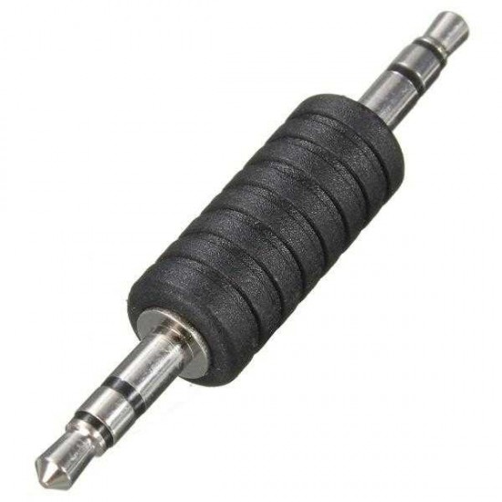 3.5mm Stereo Male to 3.5mm Male Audio Headphone Adapter Connector 3.5mm Stereo Male to 3.5mm Male Audio Headphone Adapter Connector