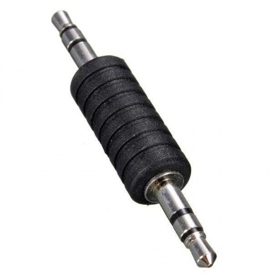 3.5mm Stereo Male to 3.5mm Male Audio Headphone Adapter Connector 3.5mm Stereo Male to 3.5mm Male Audio Headphone Adapter Connector