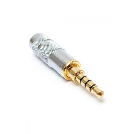 5Pc/Set 3.5mm 4 Pole Stereo Male Jack Plug Audio Solder Connector 5Pc/Set 3.5mm 4 Pole Stereo Male Jack Plug Audio Solder Connector