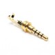 5Pc/Set 3.5mm 4 Pole Stereo Male Jack Plug Audio Solder Connector 5Pc/Set 3.5mm 4 Pole Stereo Male Jack Plug Audio Solder Connector