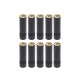 3.5mm Female Soldering Plug TC227 Black Jack Audio female Jack 3 pole Stereo Socket Gold Plated Wire Connector