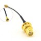 1 PCS 433MHZ 5cm Short SMA Antenna 14cm SMA To IPEX Adatper Extend Cable For RC Model