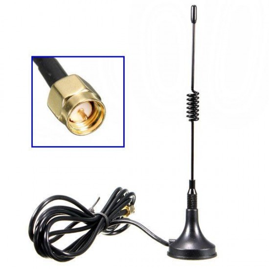 3dbi 433Mhz Antenna 433 MHz antena GSM SMA Male Connector with Magnetic base for Ham Radio Signal Booster Wireless Repeater 3dbi 433Mhz Antenna 433 MHz antena GSM SMA Male Connector with Magnetic base for Ham Radio Signal Booster Wireless Repeater