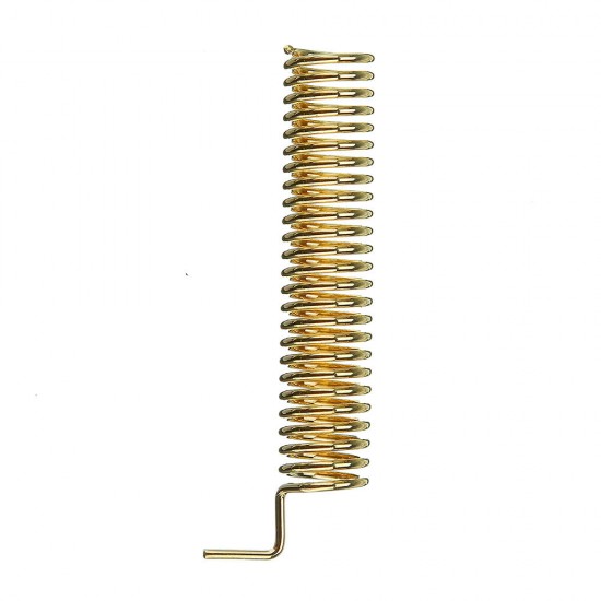 433MHz SW433-TH22 Gold-plated Copper Spring Antenna For Wireless Transceiver Module