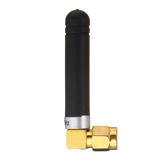 433MHz SW433-WT36 Gold-plated Small Elbow Bar Antenna Communication Antenna