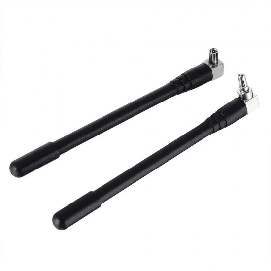 2X CRC9 Right Angle 3dBi Wireless Wifi Antenna for 3G/4G LTE Modem Omnidirectional WiFi Extender 2X CRC9 Right Angle 3dBi Wireless Wifi Antenna for 3G/4G LTE Modem Omnidirectional WiFi Extender