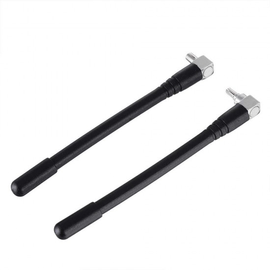 2X CRC9 Right Angle 3dBi Wireless Wifi Antenna for 3G/4G LTE Modem Omnidirectional WiFi Extender 2X CRC9 Right Angle 3dBi Wireless Wifi Antenna for 3G/4G LTE Modem Omnidirectional WiFi Extender