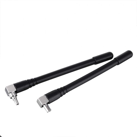 2X CRC9 Right Angle 3dBi Wireless Wifi Antenna for 3G/4G LTE Modem Omnidirectional WiFi Extender 2X CRC9 Right Angle 3dBi Wireless Wifi Antenna for 3G/4G LTE Modem Omnidirectional WiFi Extender