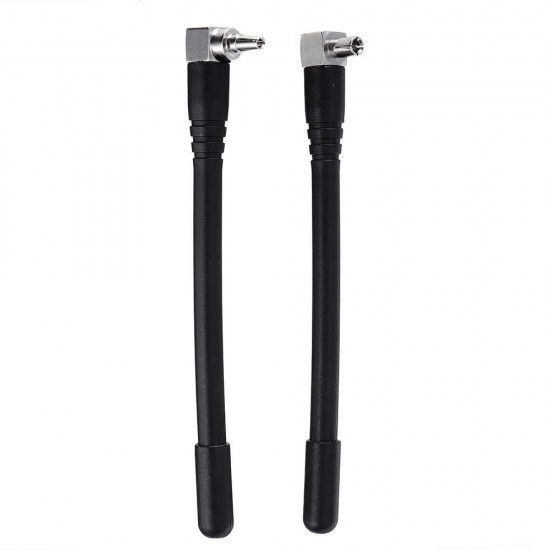 2X CRC9 Right Angle 3dBi Wireless Wifi Antenna for 3G/4G LTE Modem Omnidirectional WiFi Extender 2X CRC9 Right Angle 3dBi Wireless Wifi Antenna for 3G/4G LTE Modem Omnidirectional WiFi Extender