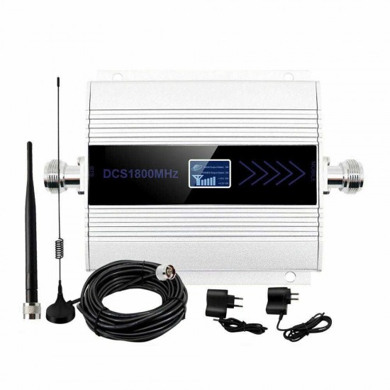 Phone Cell Signal Booster Antenna Repeater 4g Cellular Amplifier Lte Mobile Kit