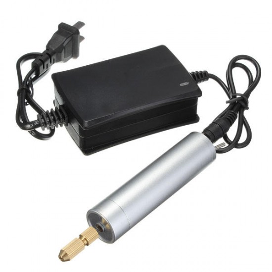 0.8-1.5mm Mini Aluminum Electric Drill With Power Supply 0.8-1.5mm Mini Aluminum Electric Drill With Power Supply