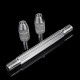 100mm Stainless Steel Clip-on Hand Drill + 5 Drills Bit Tool