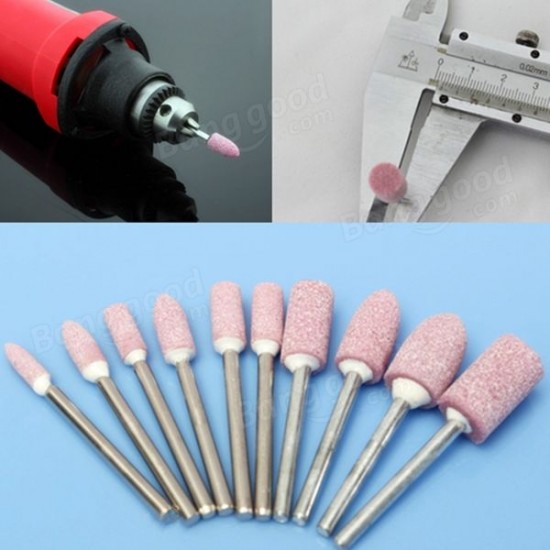 100pcs Abrasive Stone Point Grinding Head Wheel Tool Kit For Dremel Rotary Tools