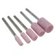 10pcs AbrasivE-mounted Stone Rotary Tool 1/8 Shank For Dremel