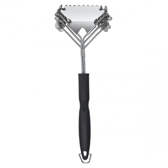 18 Inch Bristle Free Grill Brush Tool Scraper Brush Stainless for Cleaning BBQ 18 Inch Bristle Free Grill Brush Tool Scraper Brush Stainless for Cleaning BBQ
