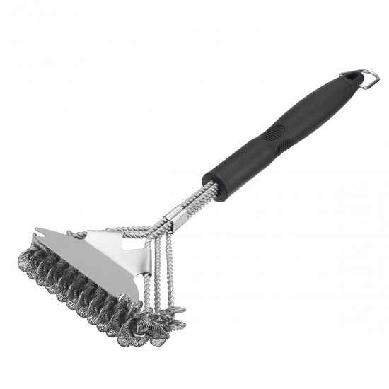 18 Inch Bristle Free Grill Brush Tool Scraper Brush Stainless for Cleaning BBQ 18 Inch Bristle Free Grill Brush Tool Scraper Brush Stainless for Cleaning BBQ